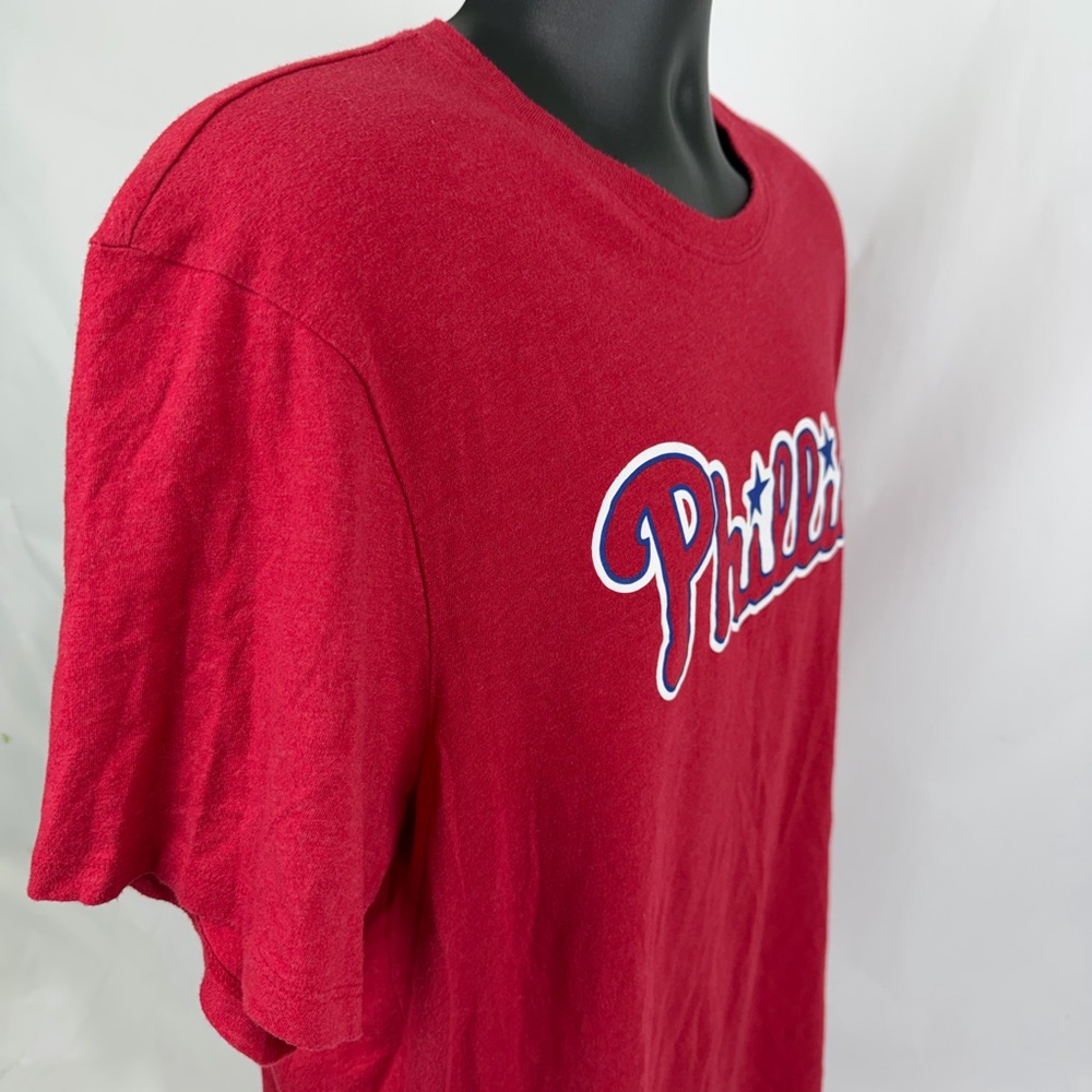 Philadelphia Phillies47 Brand Red Short Sleeve Tee - Picture 4 of 6